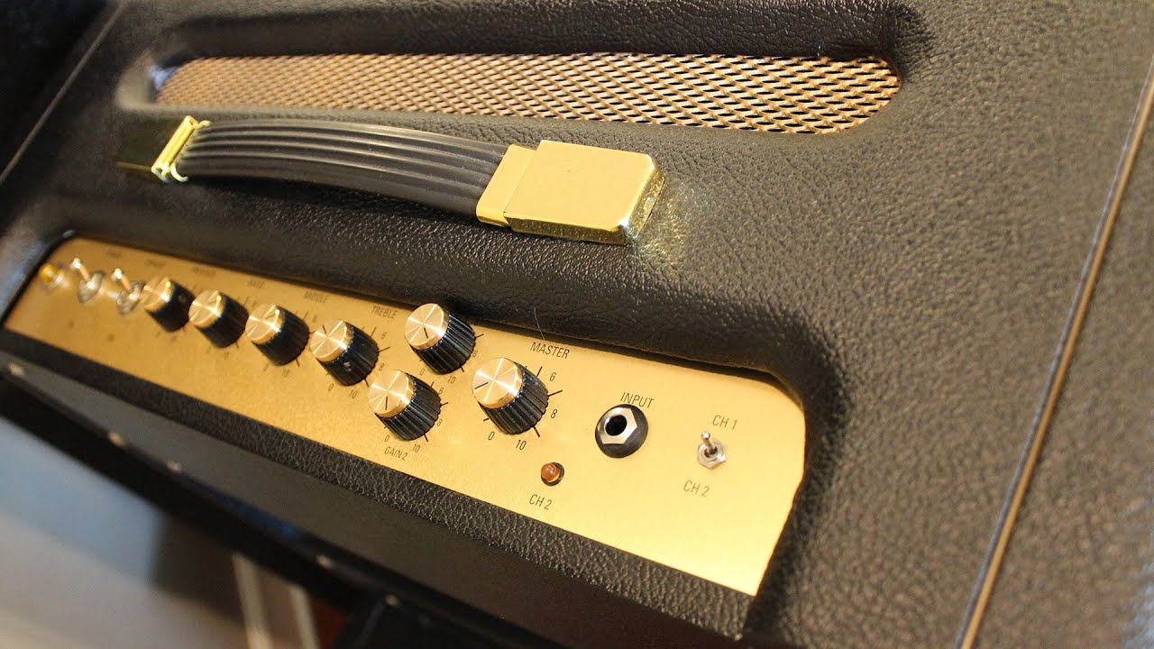 Custom-Built 18W Marshall 1974 TMB Clone - Quick Demo