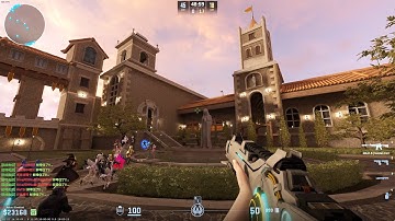 CS2 Zombie Escape ze_diverted_destiny (All Stages) On EXG Server - Map Testing