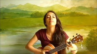 Video thumbnail of "🌼 Prometiste - Pepe Aguilar ft. Melissa (ukulele cover) + acordes // • b e l •"