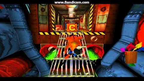 Crash Bandicoot 100% Walkthrough - Part 16: Toxic Waste
