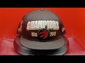 Toronto Raptors NBA New Era Locker Room 2019 Champions 9Fifty Adjustable Cap Black Review