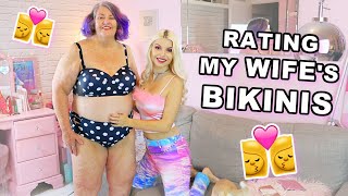 Rating My Wife's Bikinis (Lesbian Couple 🏳️‍🌈💕)