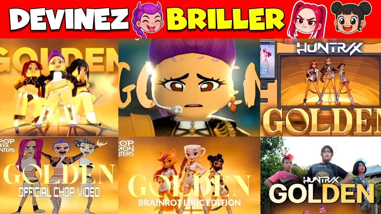 Devinez les 16 Chansons BRILLER🎶🔥Variations dans leur voix chantée | K-POP Demon Hunters😍