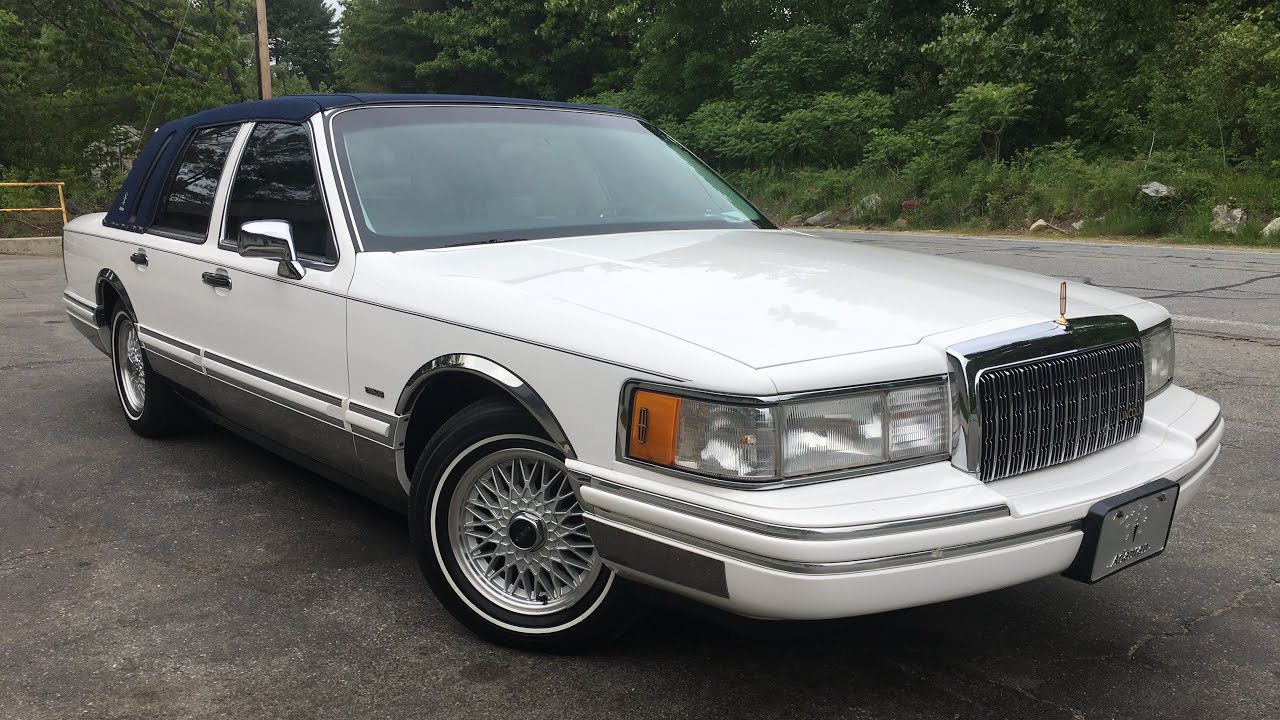 1994 lincoln town car cartier