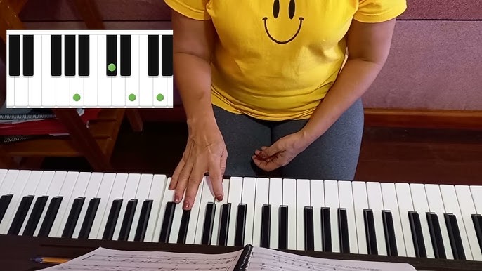 Fundo Aula De Piano Online Para Entusiastas Da Música Aprendendo