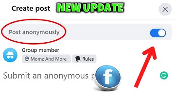 How to Post Anonymously in Facebook Group 2025 [ update ]