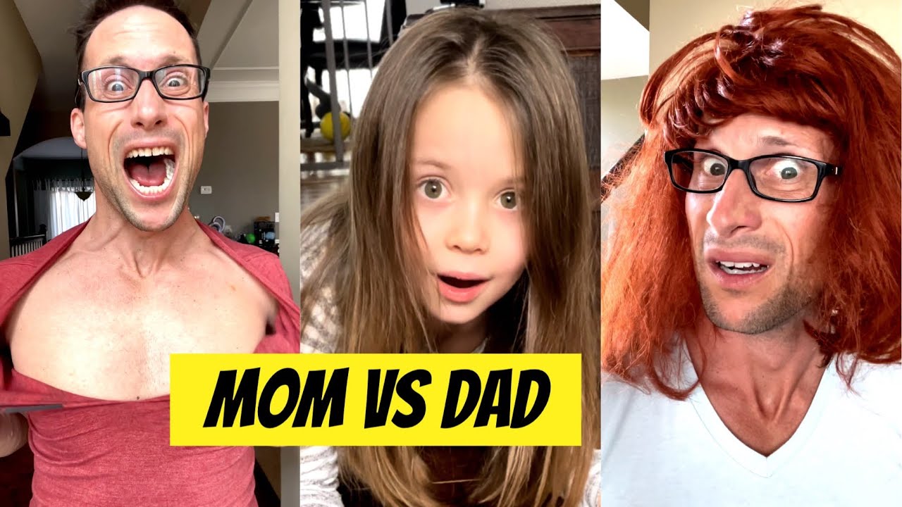 Mom vs Dad! The most funny relatable parenting moments with kids | themccartys best moms and dads