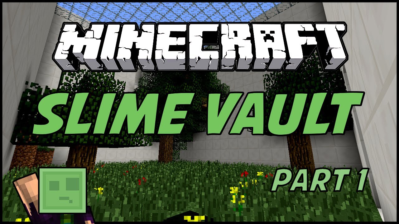Minecraft - Slime Vault - Part 1 - Slime Block Parkour (1.8 Parkour Map ...