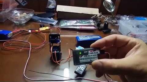 Quanum 3 Axis Head Tracker + Graupner mz-24 Connection Success