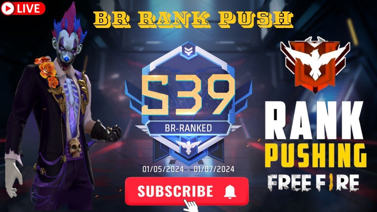 BR Rank Push to Grand Master in PC | FREE FIRE LIVE | GARENA ...