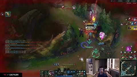 Tyler1 INSANE Akshan Pentakill