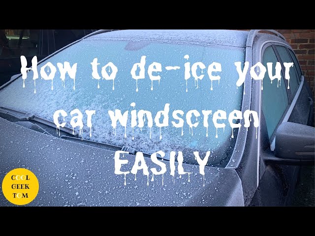 Ways to De-Ice Your Windshield by Houska Automotive