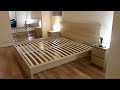 How To Assemble IKEA MALM King Bed - Satisfying video (Time-Lapse)