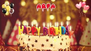 Arfa Birthday Song Happy Birthday To You