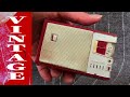 Vintage transistor radios sanyo channel master