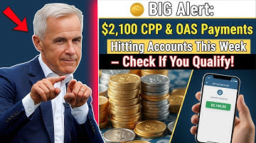 💰 BIG Alert: $2,100 CPP & OAS Payments Hitting Accounts This Week — Check If You Qualify!