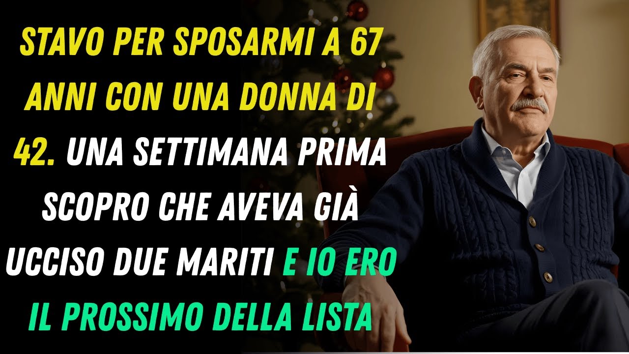 La mia fidanzata mi disse che ero troppo vecchio per sposarmi... poi conobbe il mio avvocato