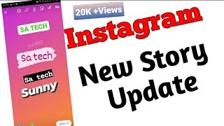 Instagram New Fonts For Stories, Instagram New Update for Story Add More Fonts , Instagram Add Fonts screenshot 2