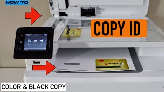 How to copy ID CARD using HP Laserjet Pro Colour Printer ? by Printer Guruji 4,840 views 8 months ago 1 minute, 14 seconds