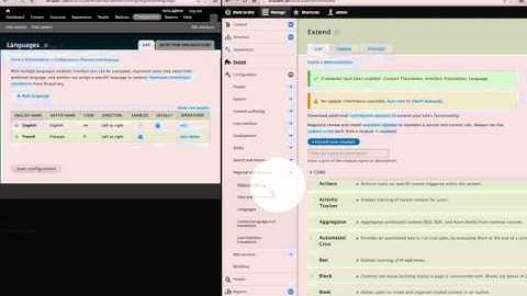 86. How to import a language and translate the interface in Drupal 7 and Drupal 8