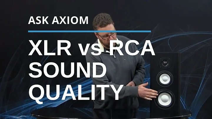 XLR vs RCA Sound Quality Explained by Andrew the Audio Design Engineer