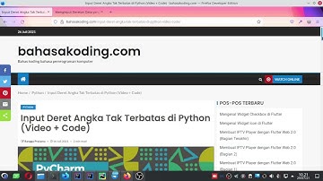 Menjumlahkan Deret Angka Dengan Looping: for, while di Dart, Python, Java, Kotlin & Scala  + Code