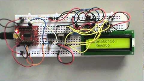 Display LCD com microcontrolador AVR Atmel Atmega328p