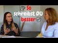 Tipps einer Germanistikdozentin zum besseren Schreiben auf Deutsch | Deutsch b1, b2, c1