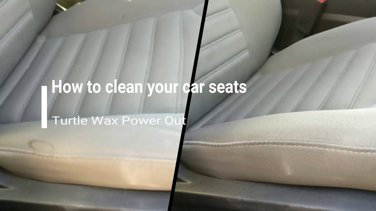 How To Clean Your Cloth Car Seats