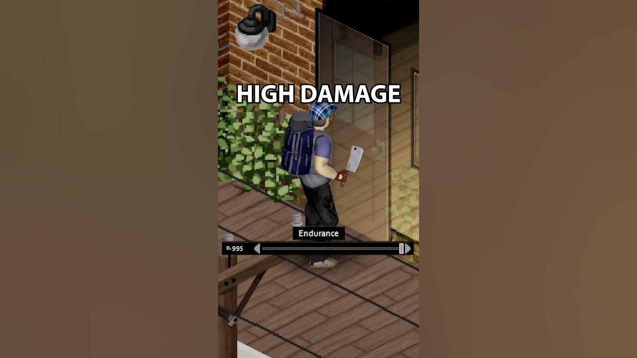 🚪 How to BREAK DOORS EASIER in Project Zomboid shorts projectzomboid