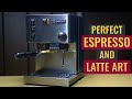 Great Espresso and Latte Art on a Rancilio Silvia
