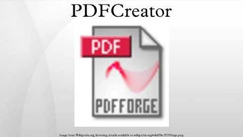 PDFCreator