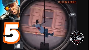 Sniper 3D Assassin: Shoot to Kill - Gameplay Walkthrough Part 5