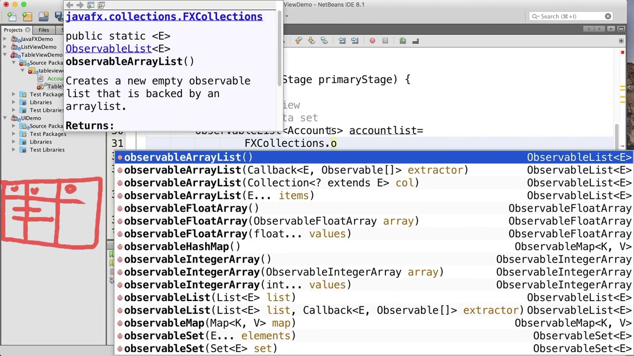 068 TableView understanding java YouTube