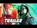 The Flash Arrow Supergirl Crossover Extended Trailer Breakdown