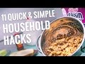 11 Quick & Simple Household Hacks Vol. 13