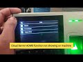 How to Activate Cloud Server ADMS function on uFace800 ZKTeco Biomatric Attendance Machine