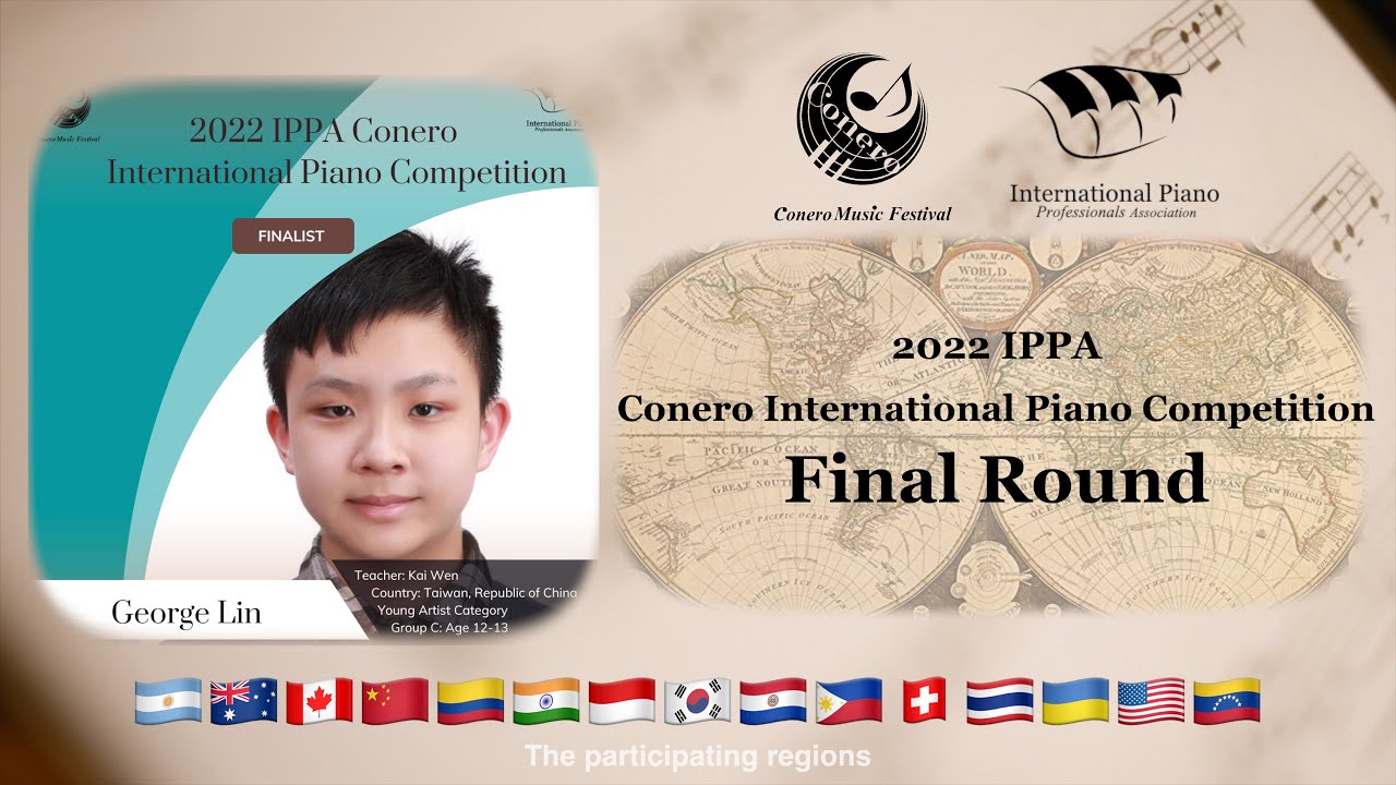 George Lin Singer George Lin-2022 Final Round Young Artist Group C: Age 12-13 - YouTube