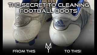 THE SECRET TO CLEANING FOOTBALL BOOTS! FROM 3G / 4G / ARTIFICIAL PITCHES! NIKE ADIDAS PUMA