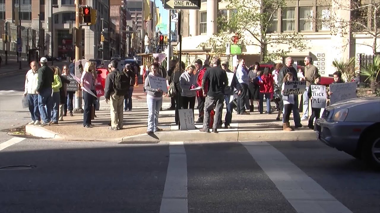 Core Protest Common Core Protest in Baltimore - YouTube