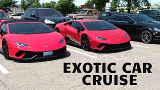 LAMBORGHINI PERFORMANTE CAR CRUISE!