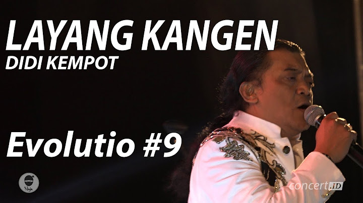 Didi Kempot - Layang Kangen ( SMA N 1 Wonosari )