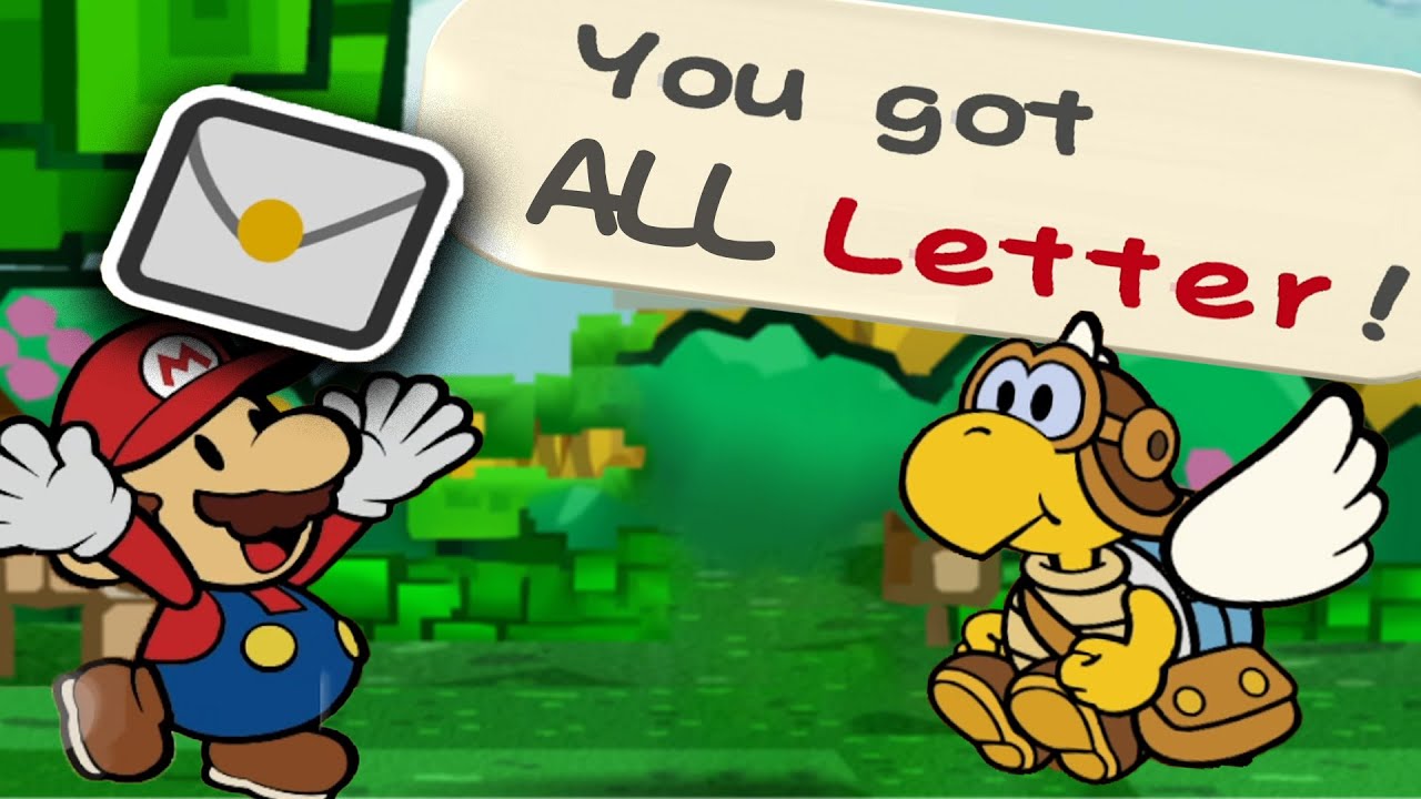 Paper Mario N64: Discover All 16 Letters for 100% Completion! - YouTube
