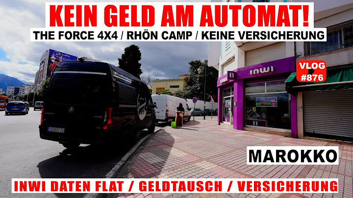 #876 OHNE KFZ VERSICHERUNG in Marokko | Geldproblem & DATEN SIM Inwi | Rhön Camp | Marokko Tetouan