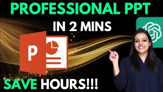 How to make Stunning powerpoint PPT in 2 mins on mobile phone using ChatGPT \u0026 AI|Gamma AI| Ritika AI