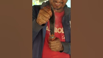 Technique of connecting blade with wooden handle #shorts #short #shortsfeed #shortvideo #diy #how