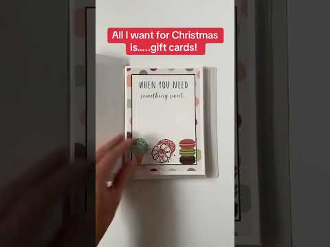 Christmas Gift Card Book Surprises On Every Page Hardcover Durability Line Free PDF Included