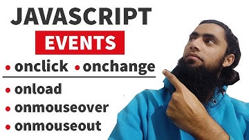 #07 🔥What is an Event in JavaScript | onclick, onchange, onmouseover, onmouseout, onload |How to Use
