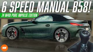 B58 With A 6-Speed Manual Bmw Z4 M40I Pure Impulse Edition Review Upshift S2