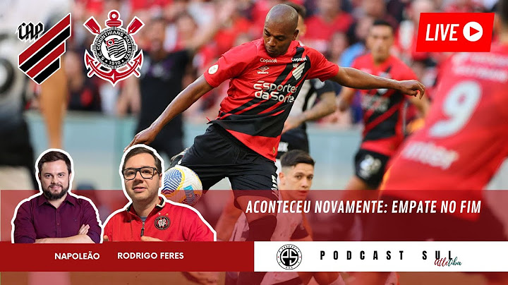 Athletico 1x1 Corinthians  | Pós-Jogo - doença crônica segura o Furacão